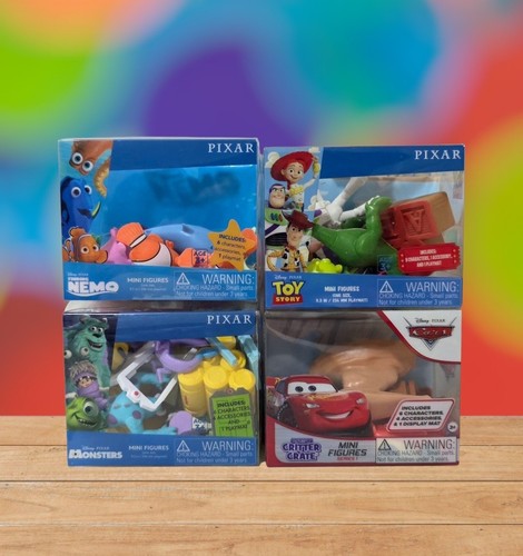 Disney pixar mini - figures, 4