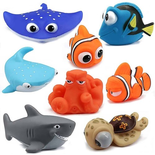 8pcs finding dory nemo bath - dory,